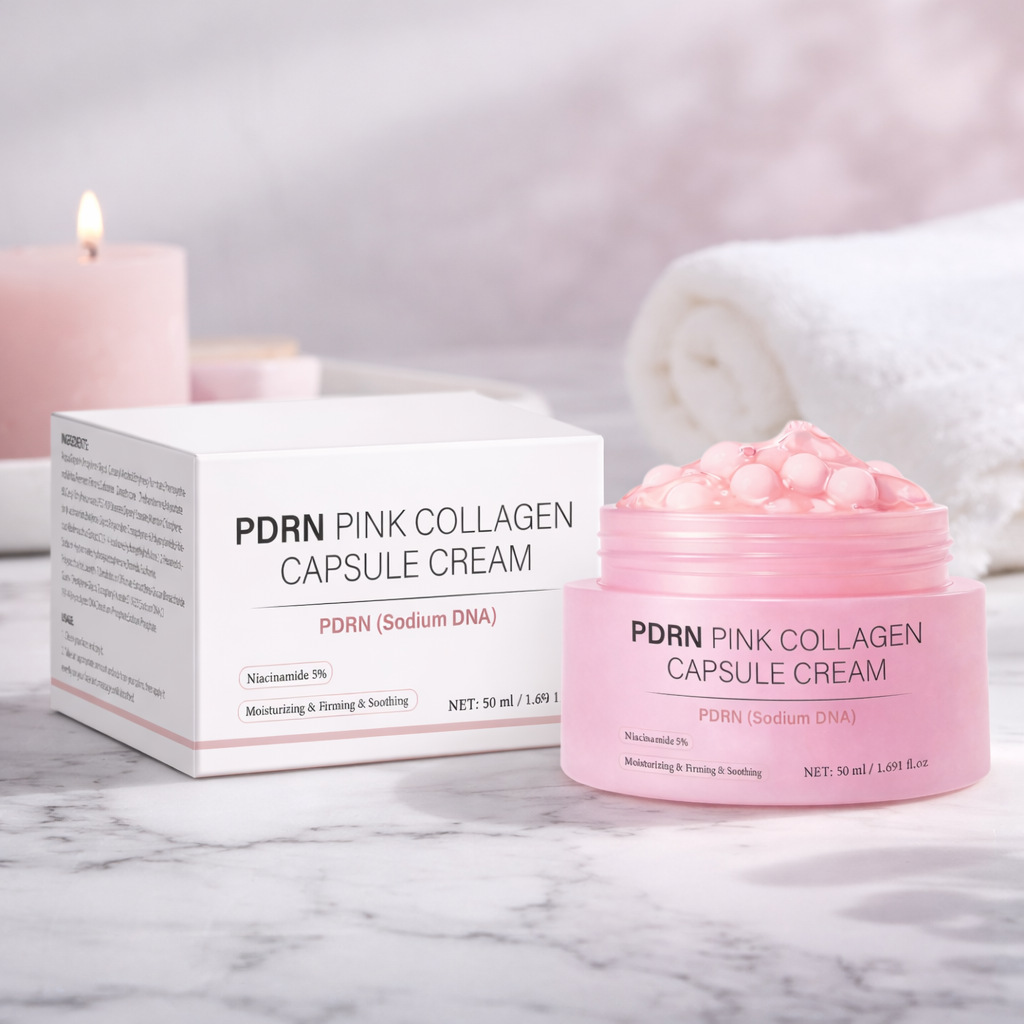 Skincare Glowing - Crema in capsule al collagene da