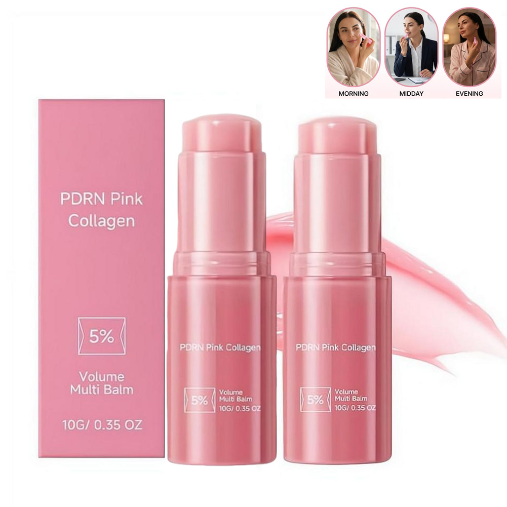 Skincare Glowing - Balsamo Multiuso al Collagene per Labbra