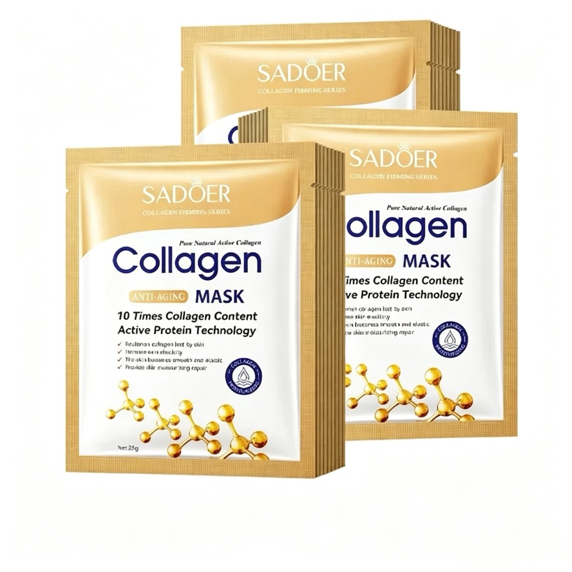 Skincare Omg - 5/10/20/30 Pezzi Maschera Viso al Collagene
