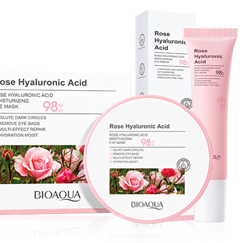 Skincare Bioaqua - 60 pz/scatola BIOAQUA Rosa Acido Ialuronico