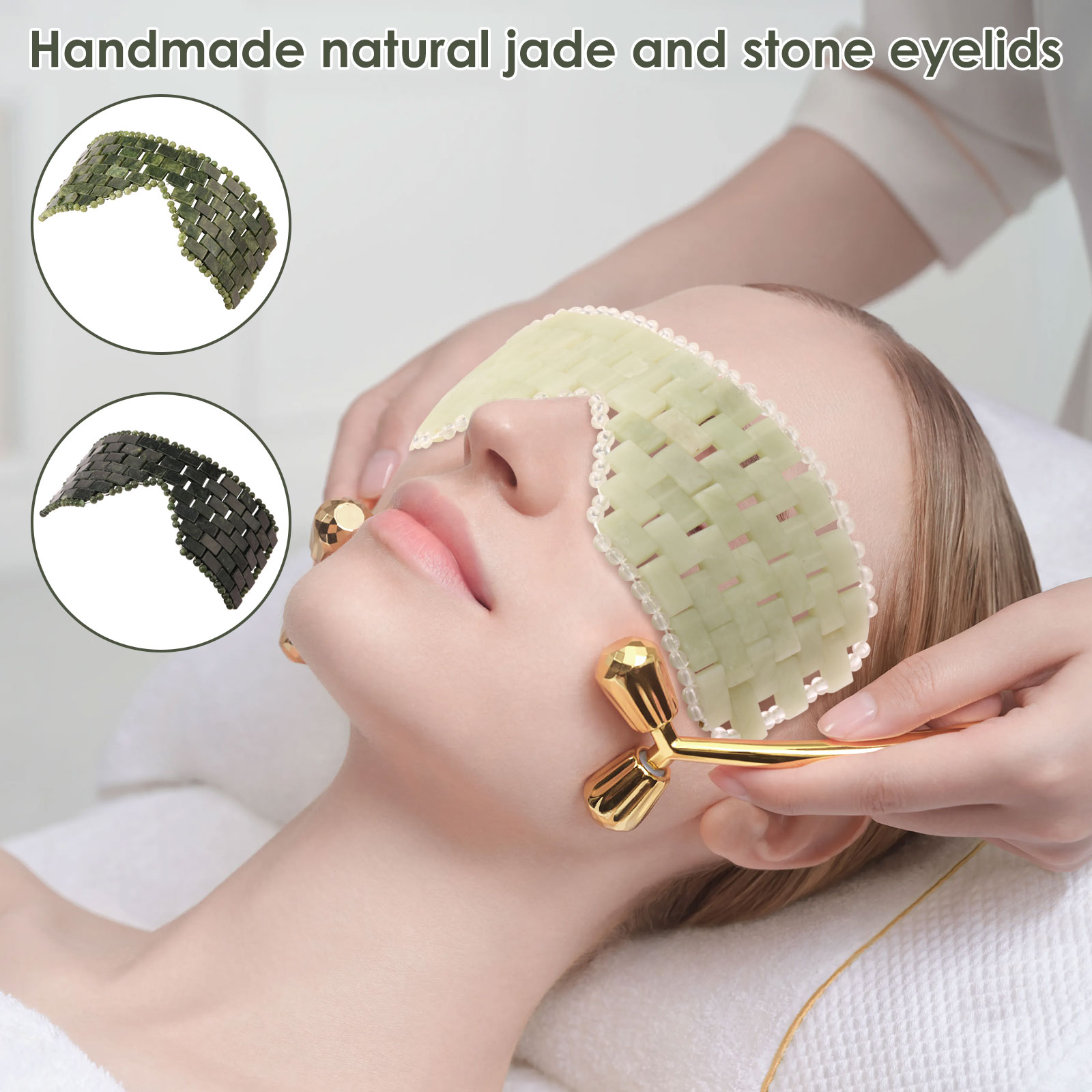 Skincare Omg - Maschera per gli occhi in giada