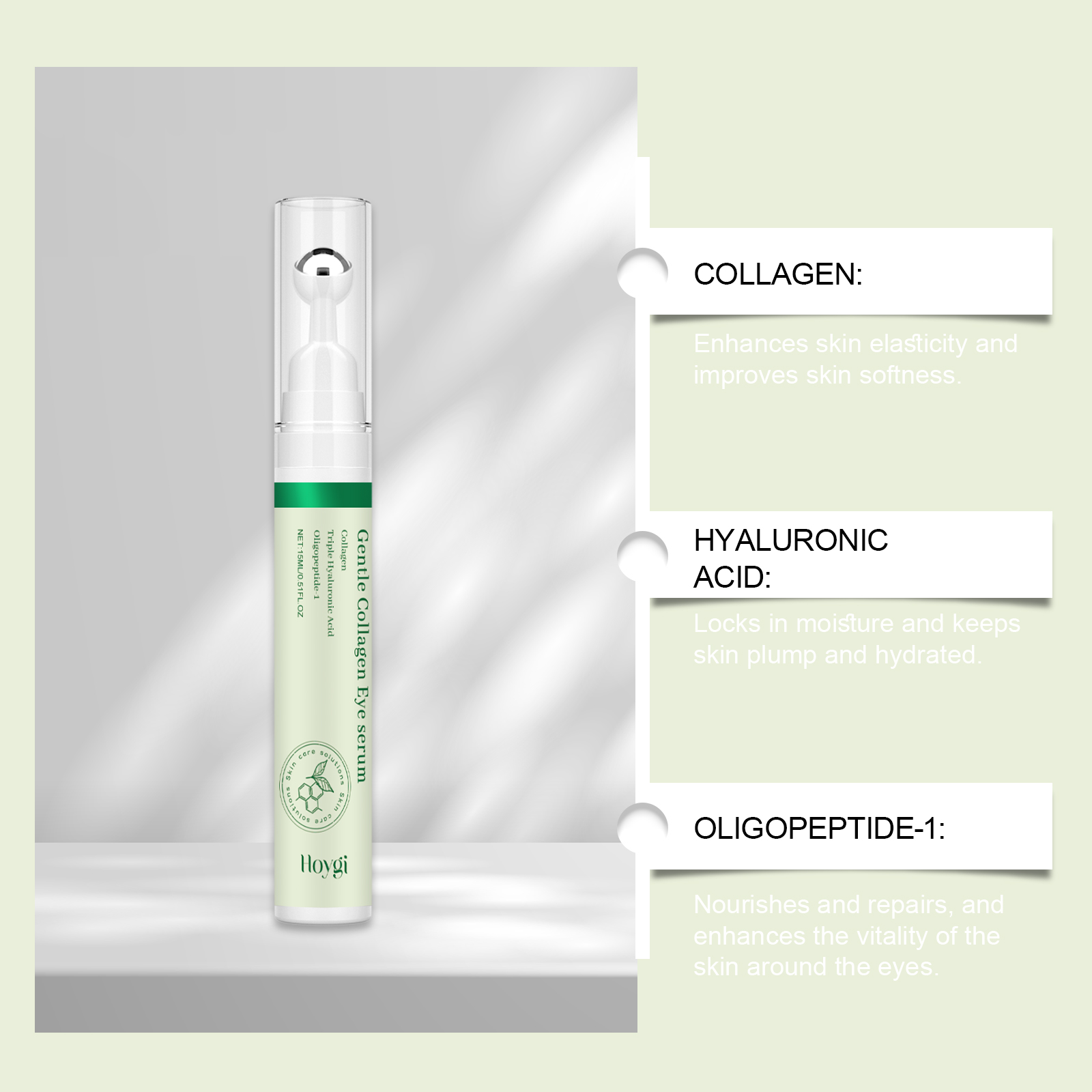 HOYGI Siero per gli occhi al c - Hyaluronic Acid Serum recensione e prezzo