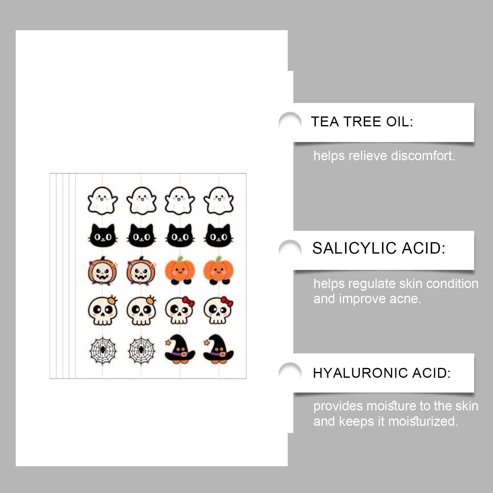 Toppe per l'acne di Halloween, - Tea Tree Spot Treatment recensione e prezzo