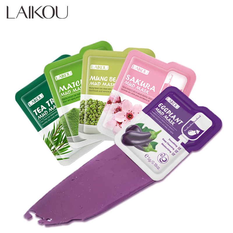 LAIKOU 5 pz Maschera di Fango  - Tea Tree Spot Treatment recensione e prezzo