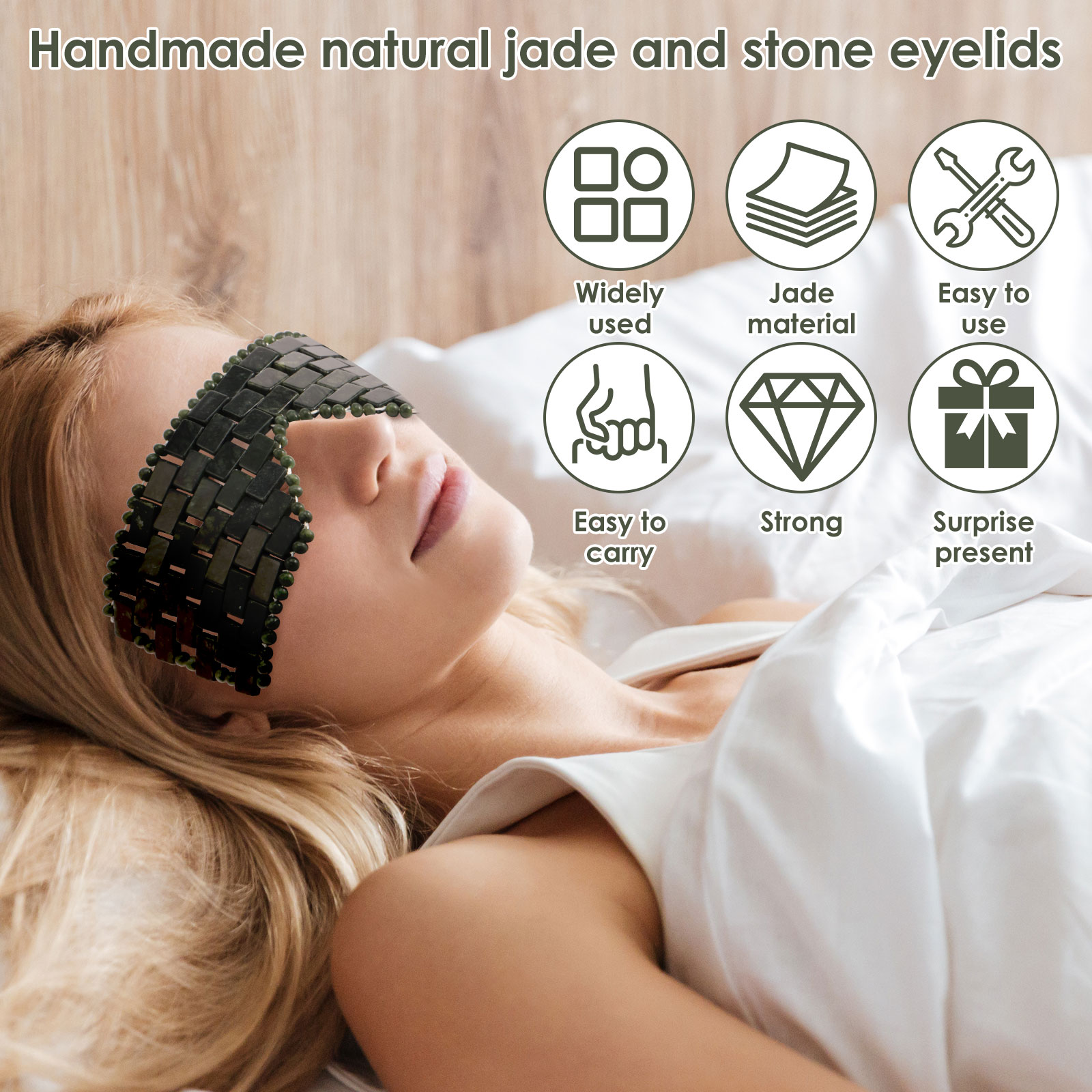 Maschera per gli occhi in giad - Skincare Omg recensione e prezzo